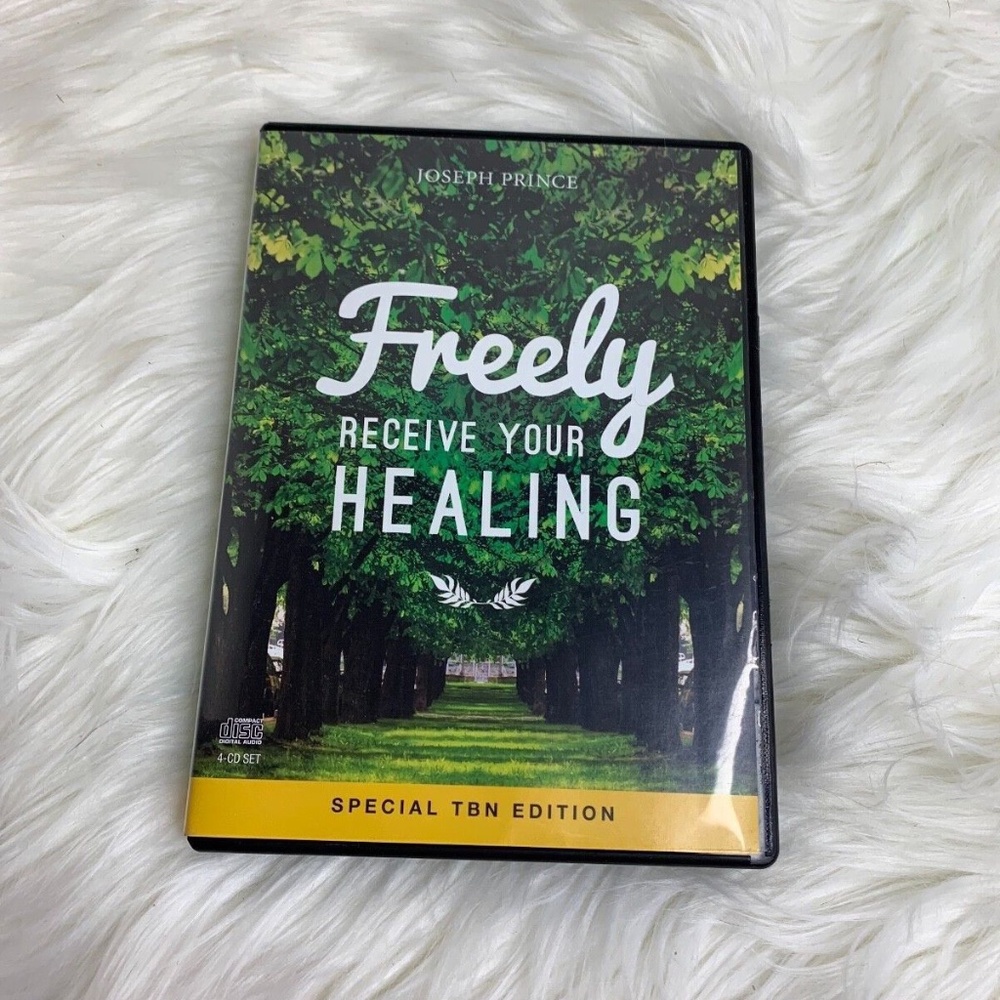 Freely Receive Your Healing Special TBN Edition Joseph Prince 4 CD Set